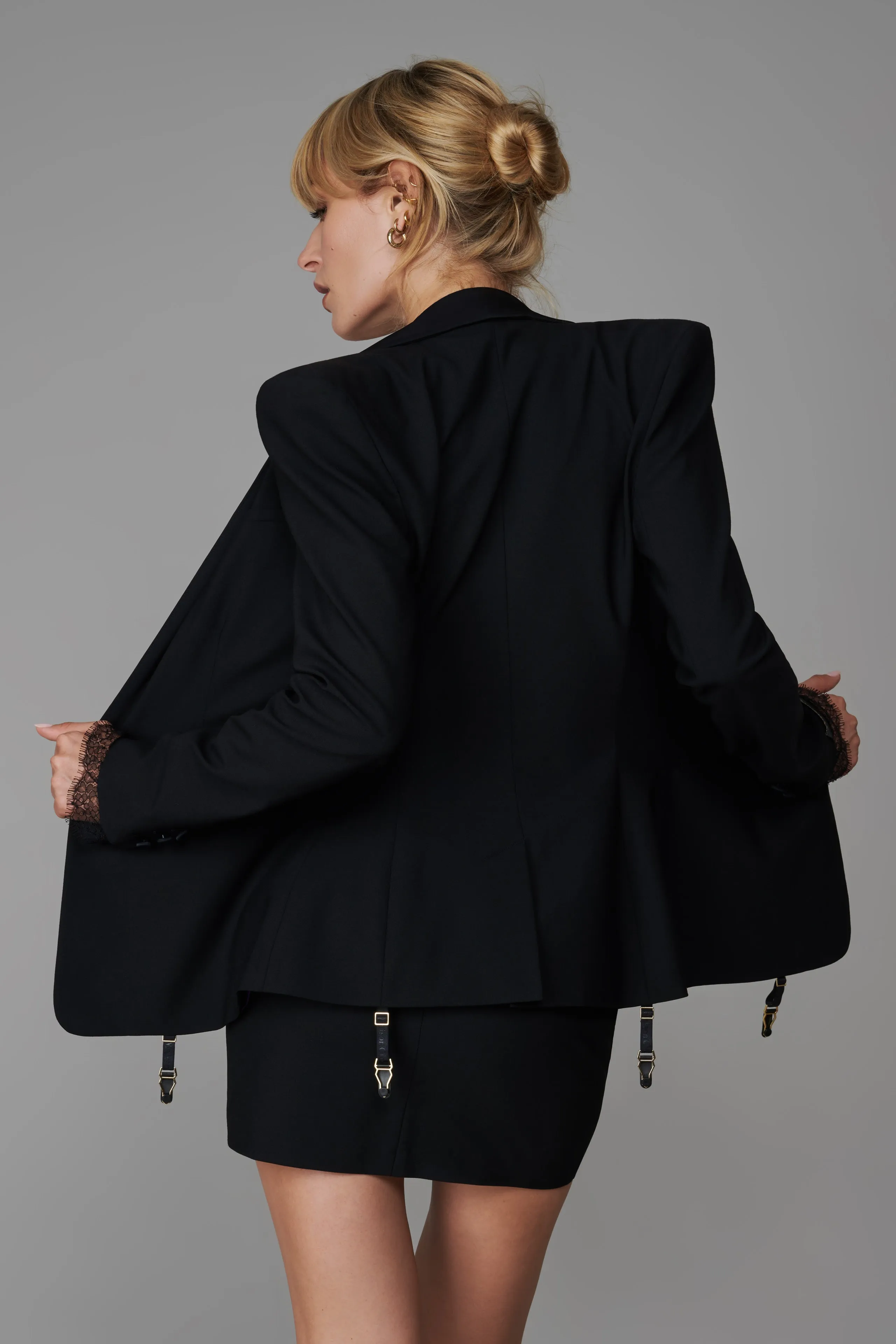 001 Tuxedo jacket with suspenders - Le Vestiaire