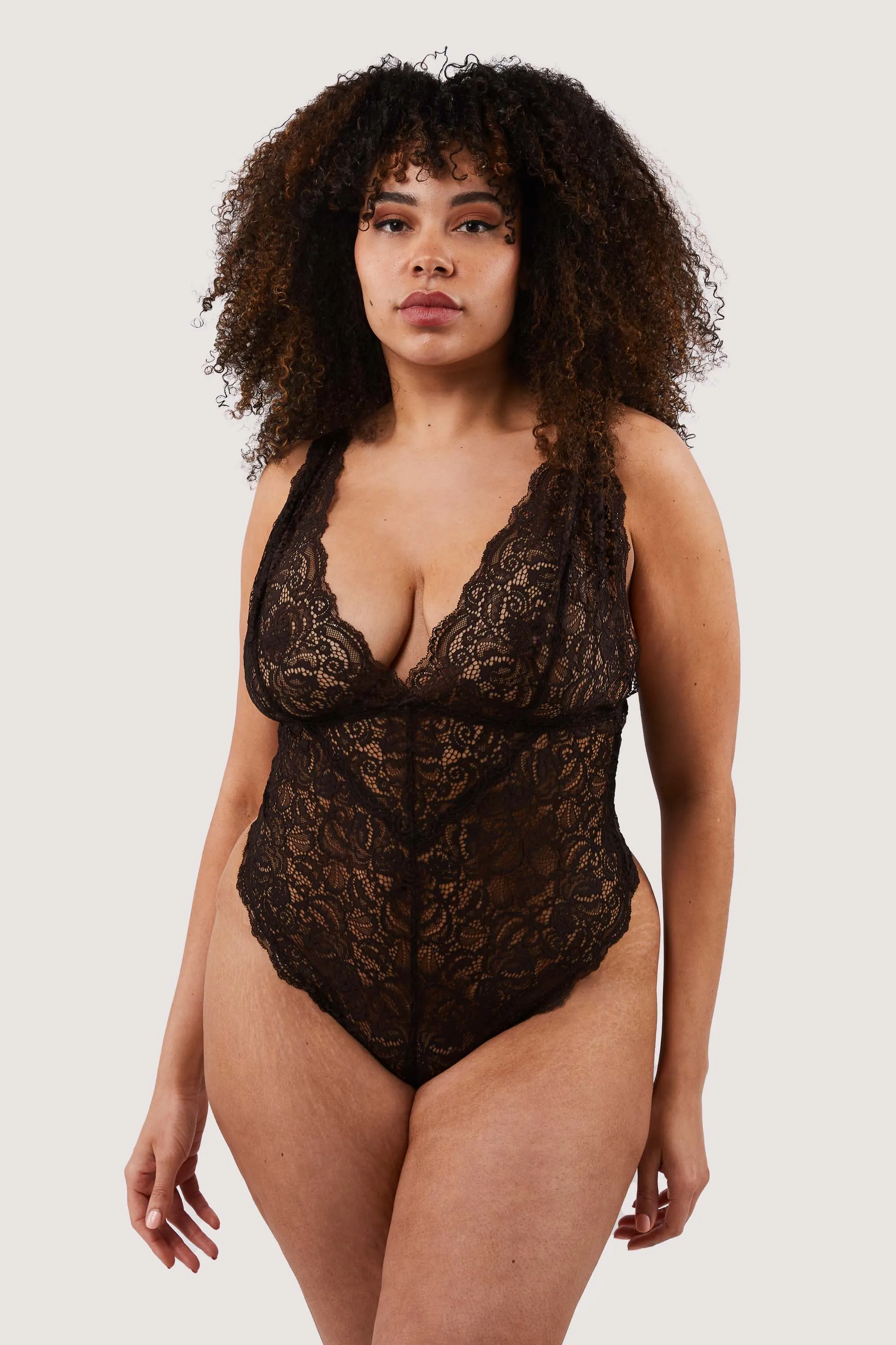 Ariana Coffee Lace Body