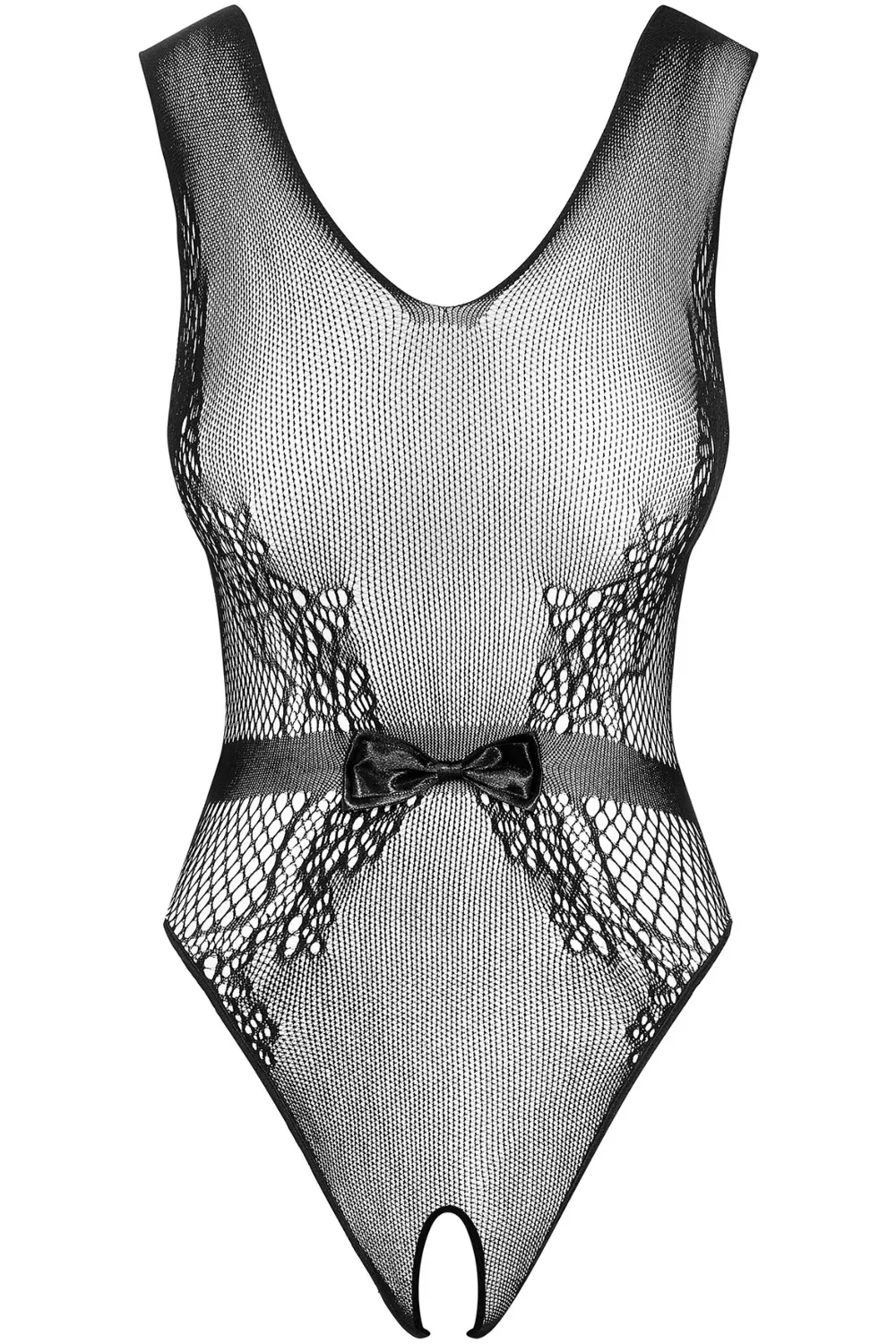 B115 Crotchless Teddy