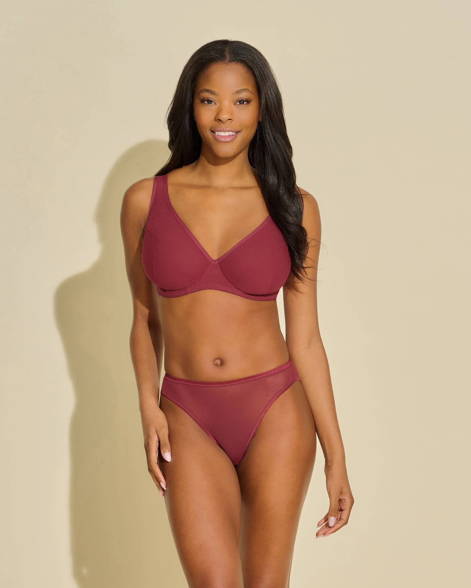 Bikini Mit Hohem Beinausschnitt