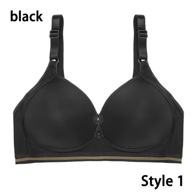 Comfort Wireless Bras For Women Sexy Women Bra Soft Smooth Bralette Fashion Solid Underwear Sexy Lady Intimates Female Lingerie