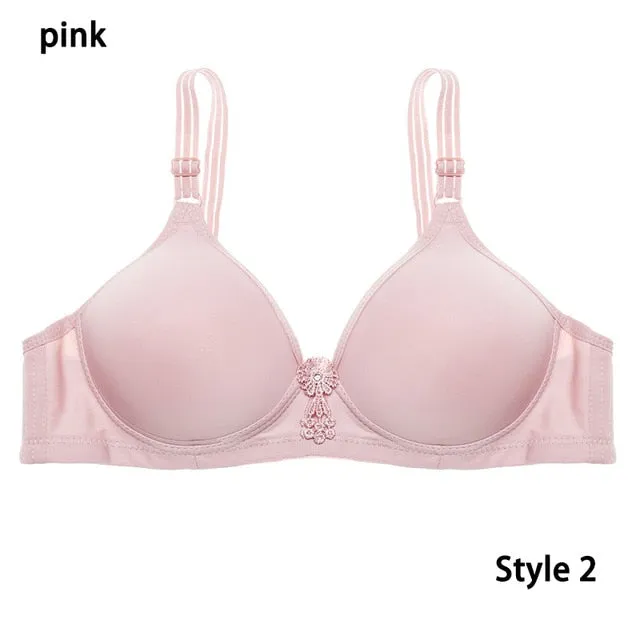 Comfort Wireless Bras For Women Sexy Women Bra Soft Smooth Bralette Fashion Solid Underwear Sexy Lady Intimates Female Lingerie