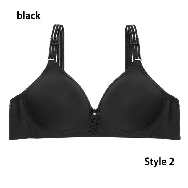 Comfort Wireless Bras For Women Sexy Women Bra Soft Smooth Bralette Fashion Solid Underwear Sexy Lady Intimates Female Lingerie