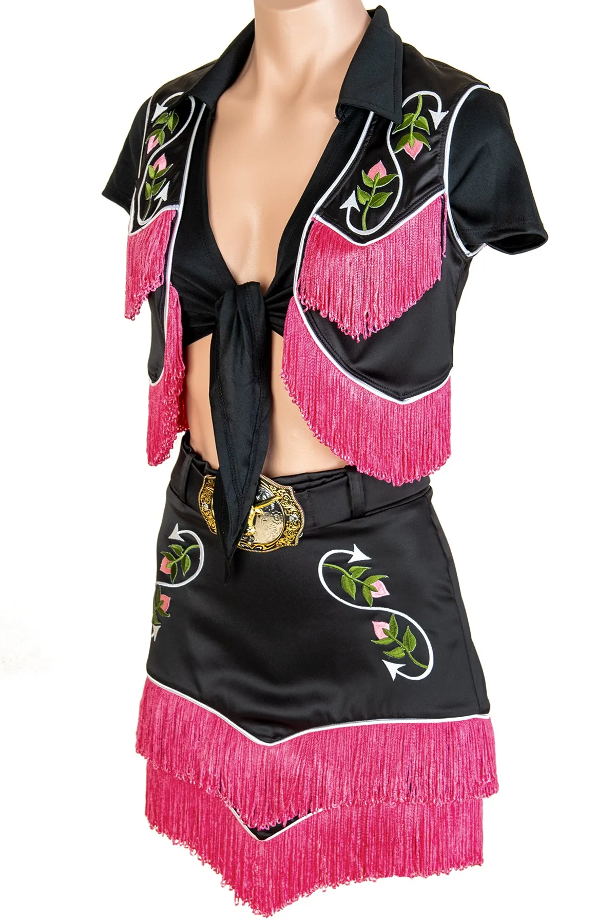 Desert Rose Cowgirl Vest