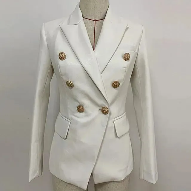 Designer Leather Blazer Women - Casual - Plain-Solid