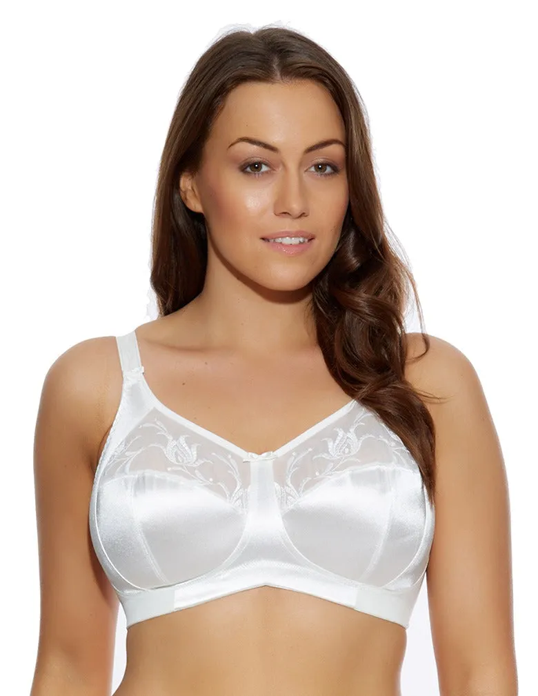 Elomi Caitlyn EL8033 White Wireless Side Support Bra