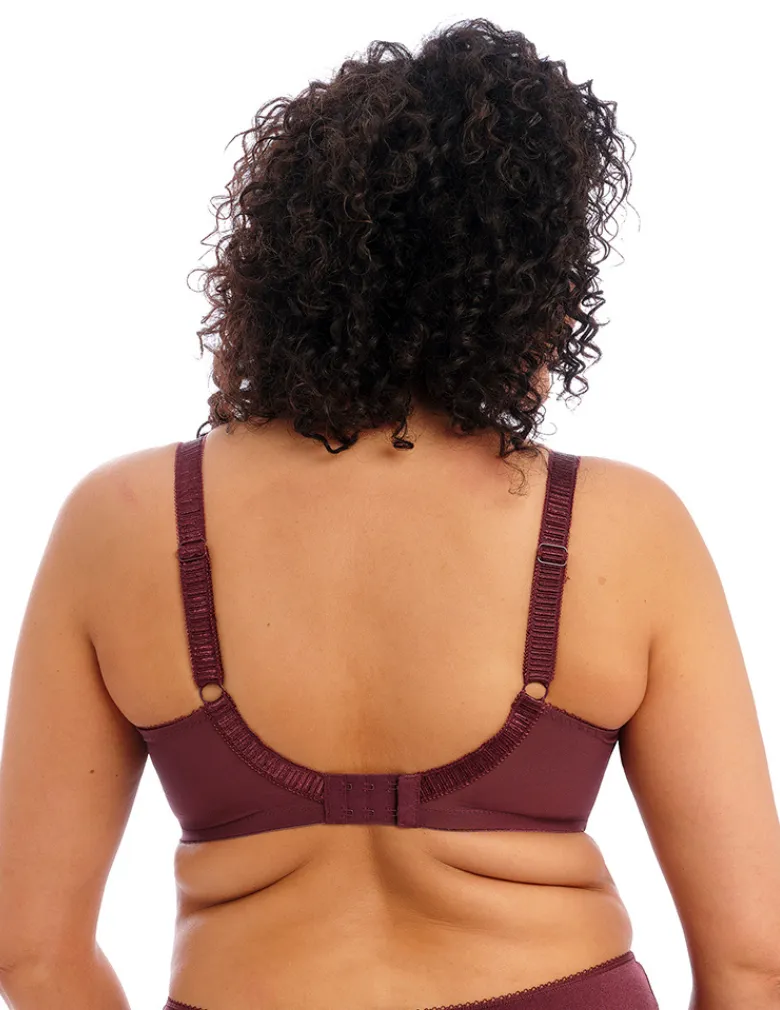 Elomi Cate EL4030 Raisin Underwire Full Cup Banded Bra