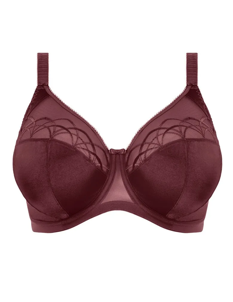 Elomi Cate EL4030 Raisin Underwire Full Cup Banded Bra