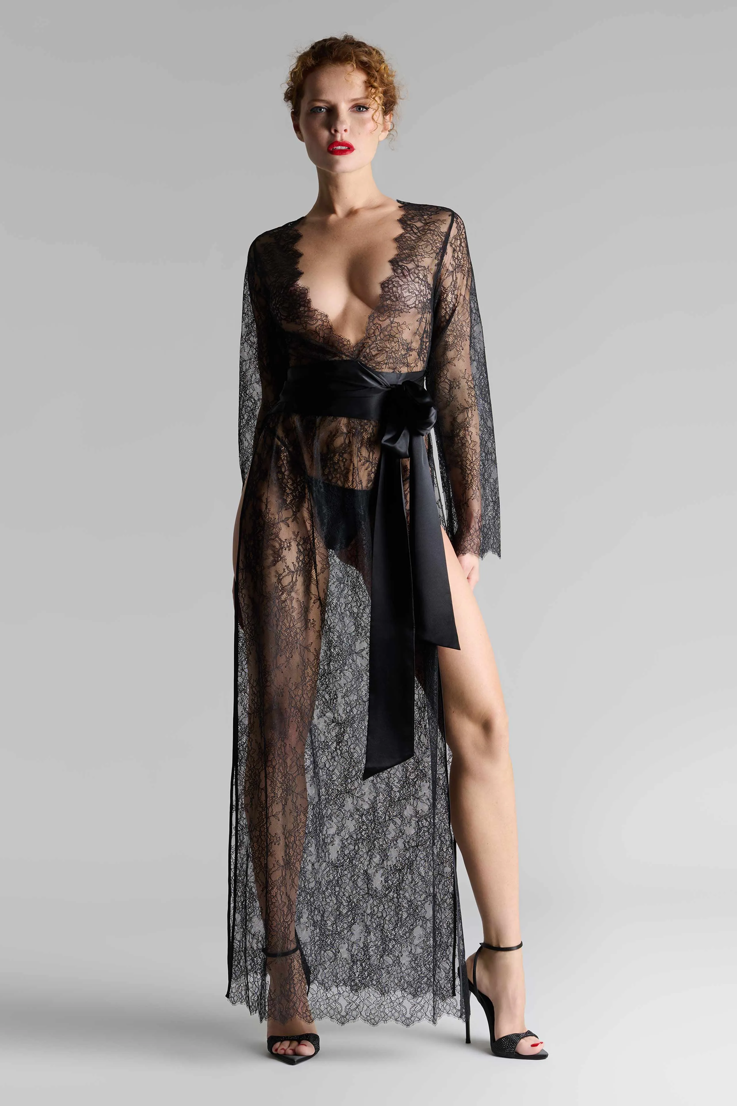 Long wrap dress - Rendez-Vous Priv