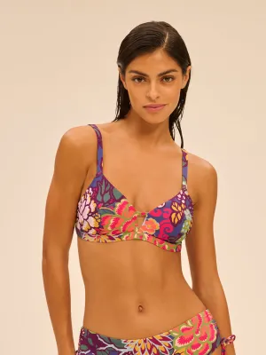 Melia Underwire Triangle - Bloom