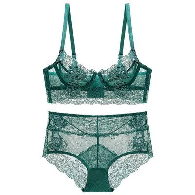 Norns Women Bra Set Models French Sexy Thin Gathering Adjustment Lace Underwear Set High Waist Lingerie