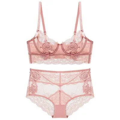 Norns Women Bra Set Models French Sexy Thin Gathering Adjustment Lace Underwear Set High Waist Lingerie