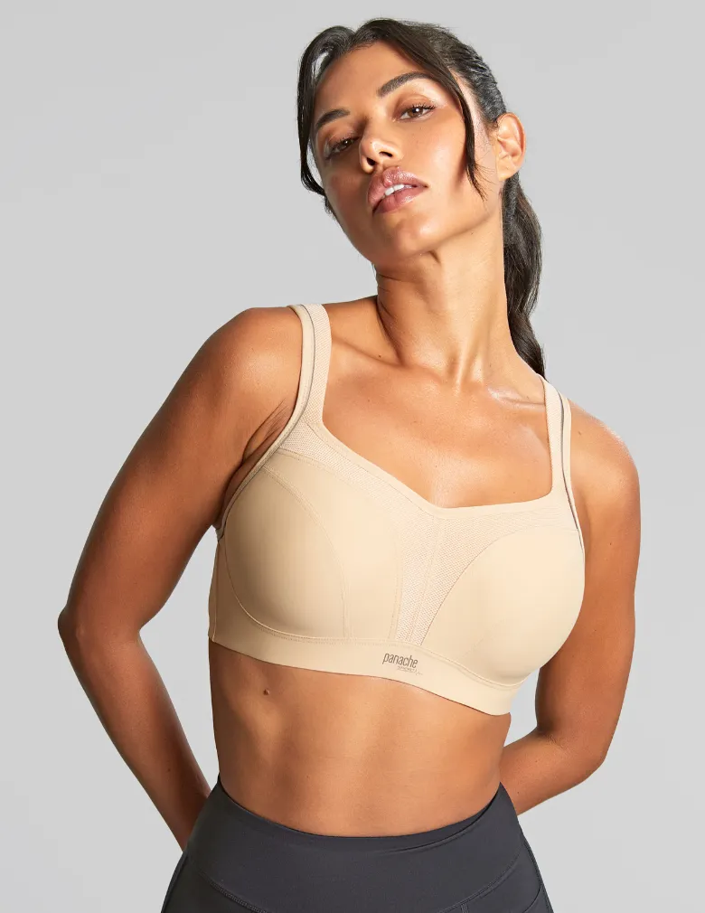 Panache Power 5021 Latte Convertible Underwire Sports Bra