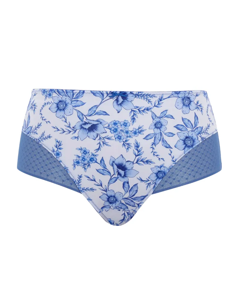 Panache Sculptresse Bliss 10682 Blue Floral Deep Brief
