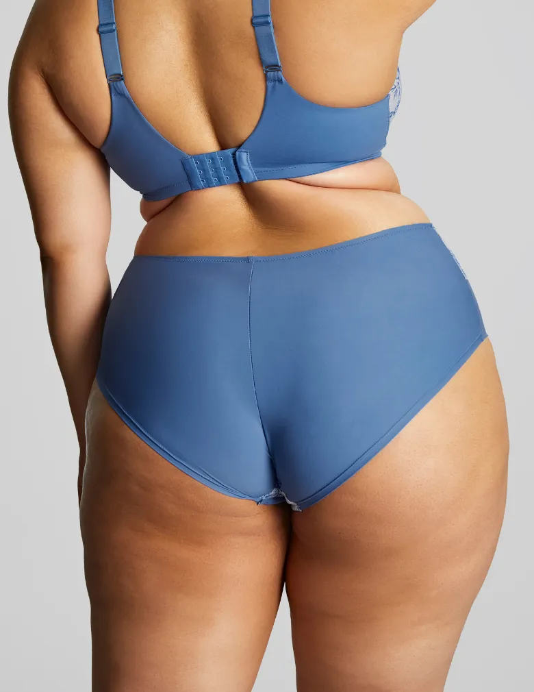 Panache Sculptresse Bliss 10682 Blue Floral Deep Brief