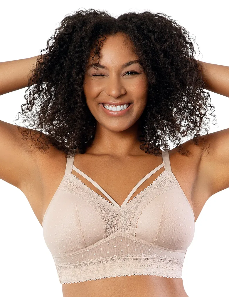 Parfait Mia Dot P6011 Cameo Rose Wire Free Padded Bralette