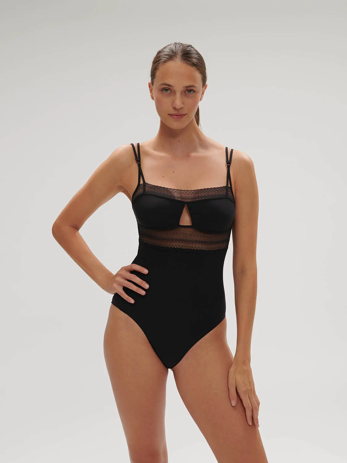 Pia Bodysuit - Black