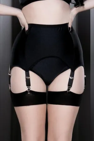 Retro Classics Boned 6-Strap Suspender Belt