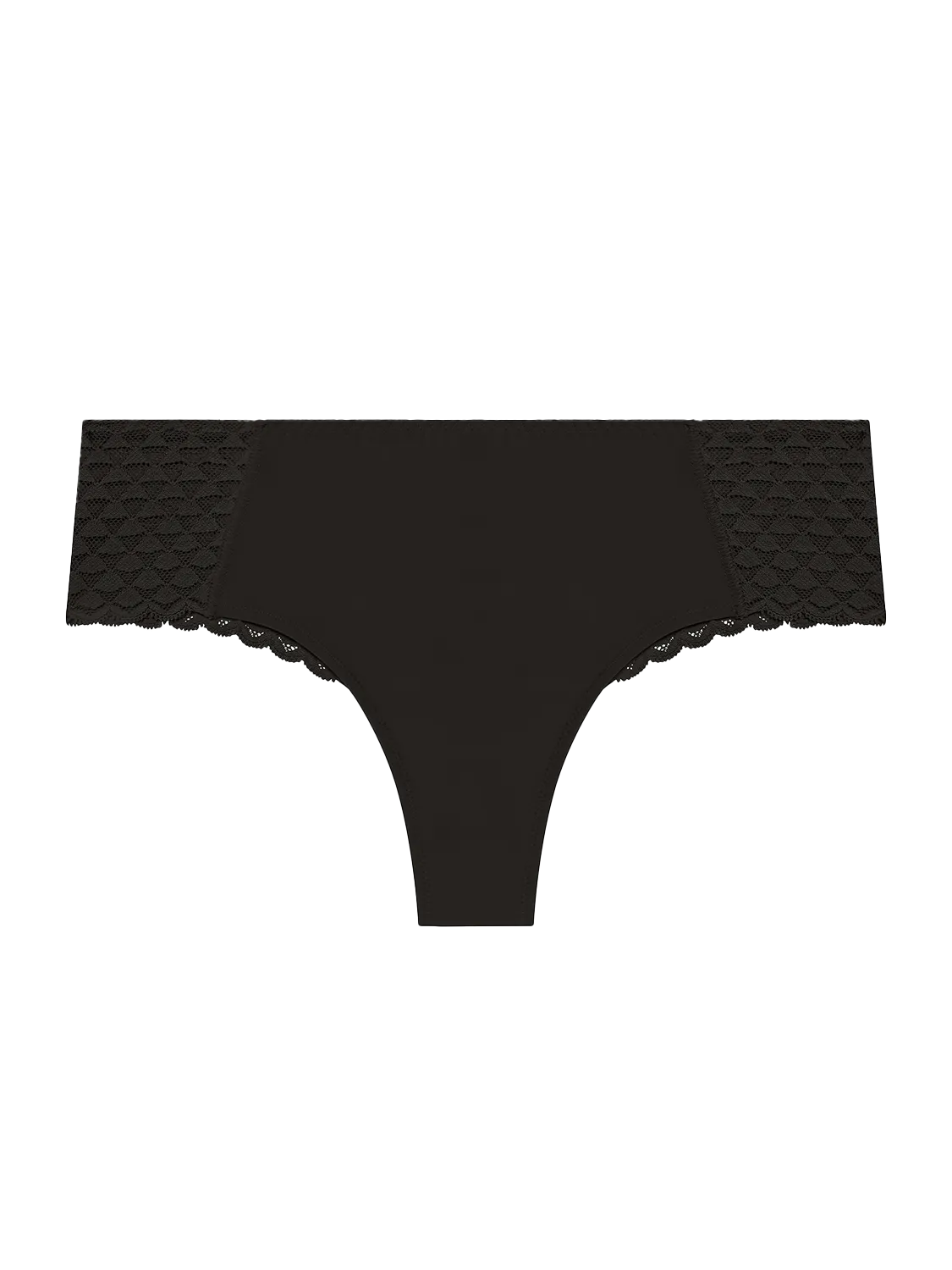 Subtile Low-Cut Boyshort - Black