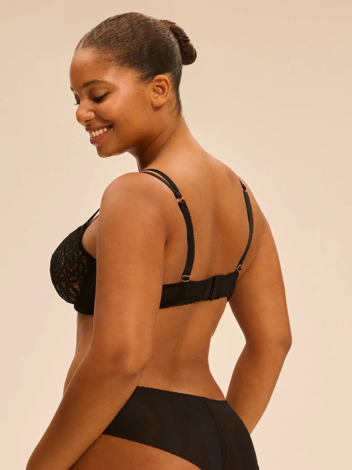 Symphonie Sheer Demi- Black